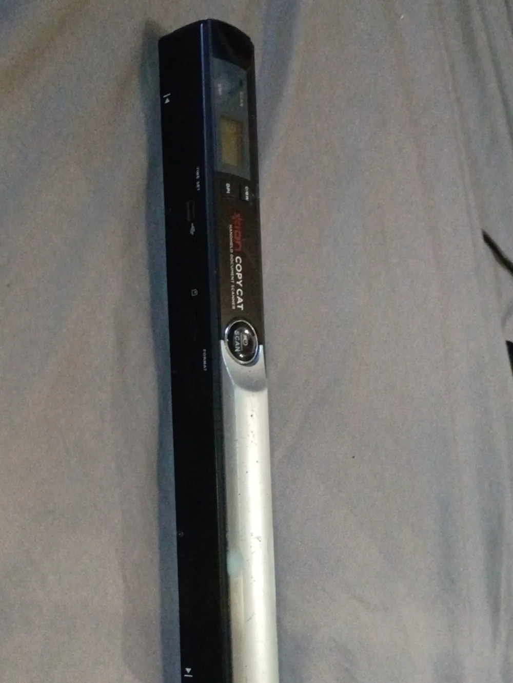 Portable Document Scanner - Black & Silver